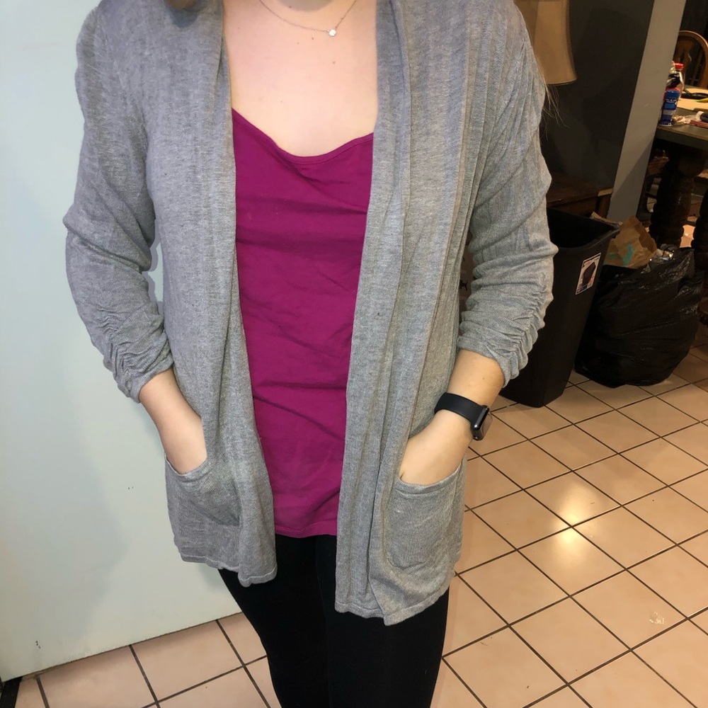 Grey Cardigan